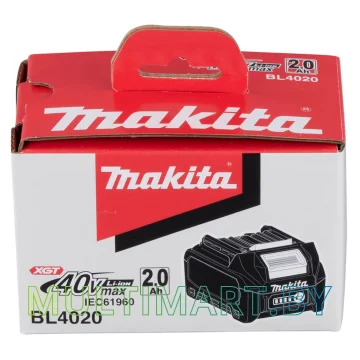 Аккумулятор Makita BL4020 191L29-0 (40В/2.0 Ah) картинка 7